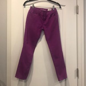 Gap Kids girls purple denim jeans size 12